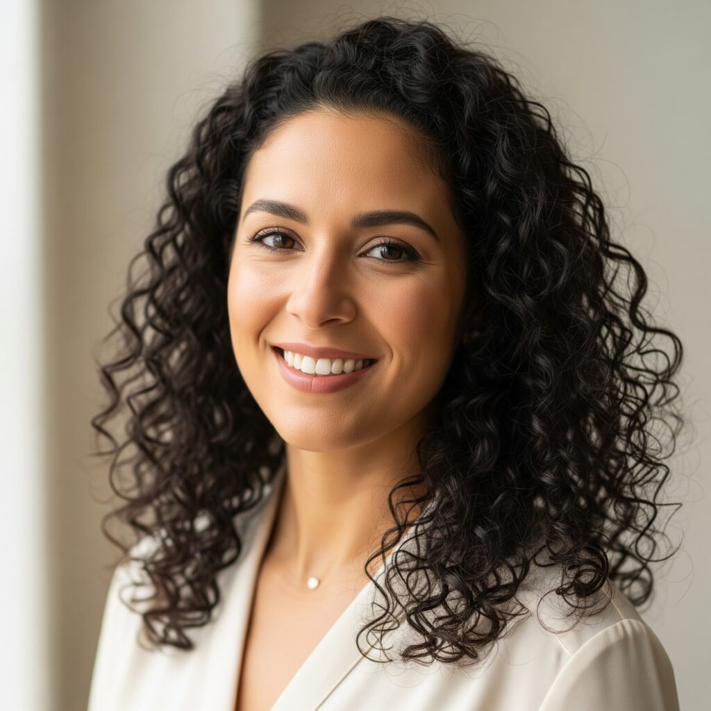 Porträtfoto von Sophia Becker – Marketing-Expertin und Kundin von Diggi Andi