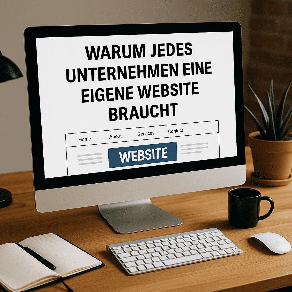 Warum jedes Unternehmen eine eigene Website
braucht